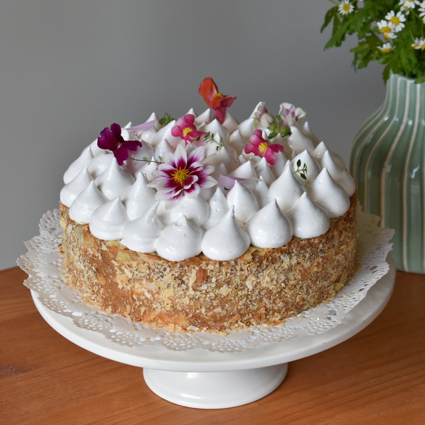 Puff Pastry with Dulce de Leche